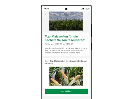 Android push notification screenshot