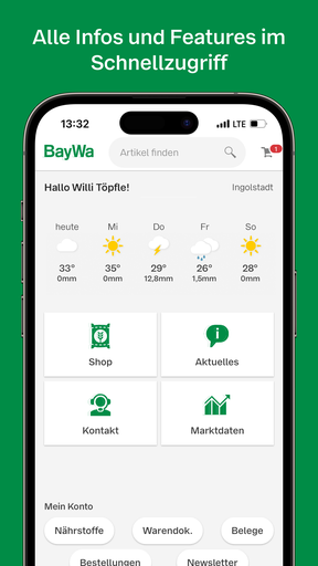 BayWa Portal screenshot (App Store) 1