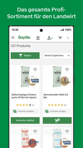 BayWa Portal screenshot (Google Play) 2