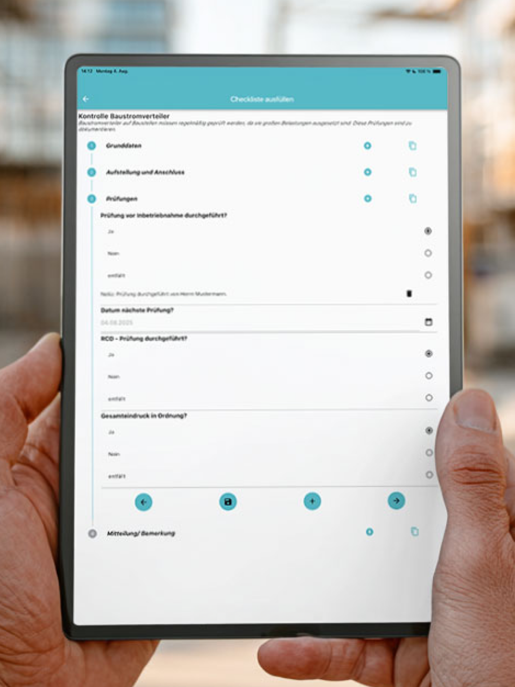 ROE Check-it tablet screenshot 3