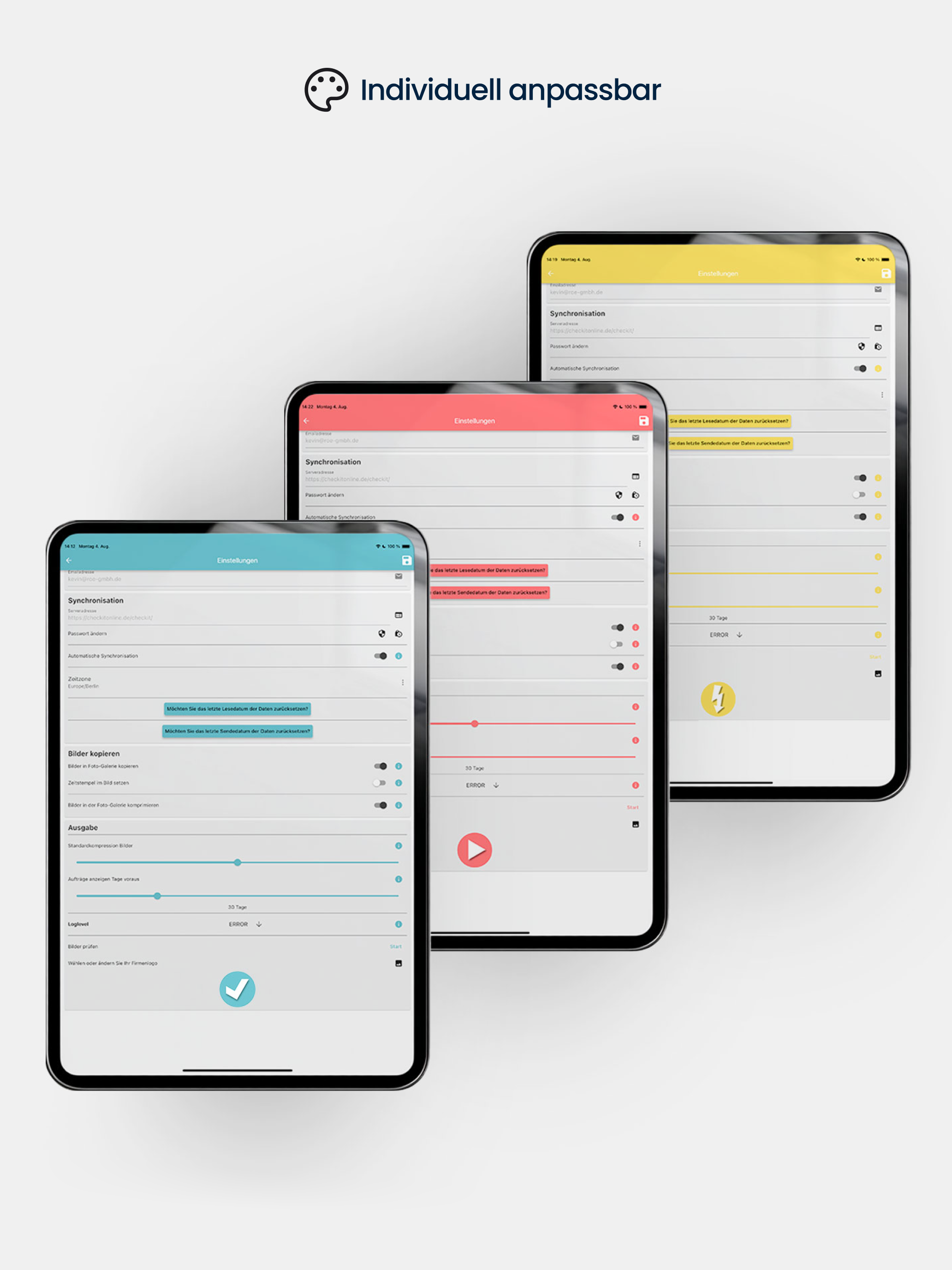 ROE Check-it tablet screenshot 5