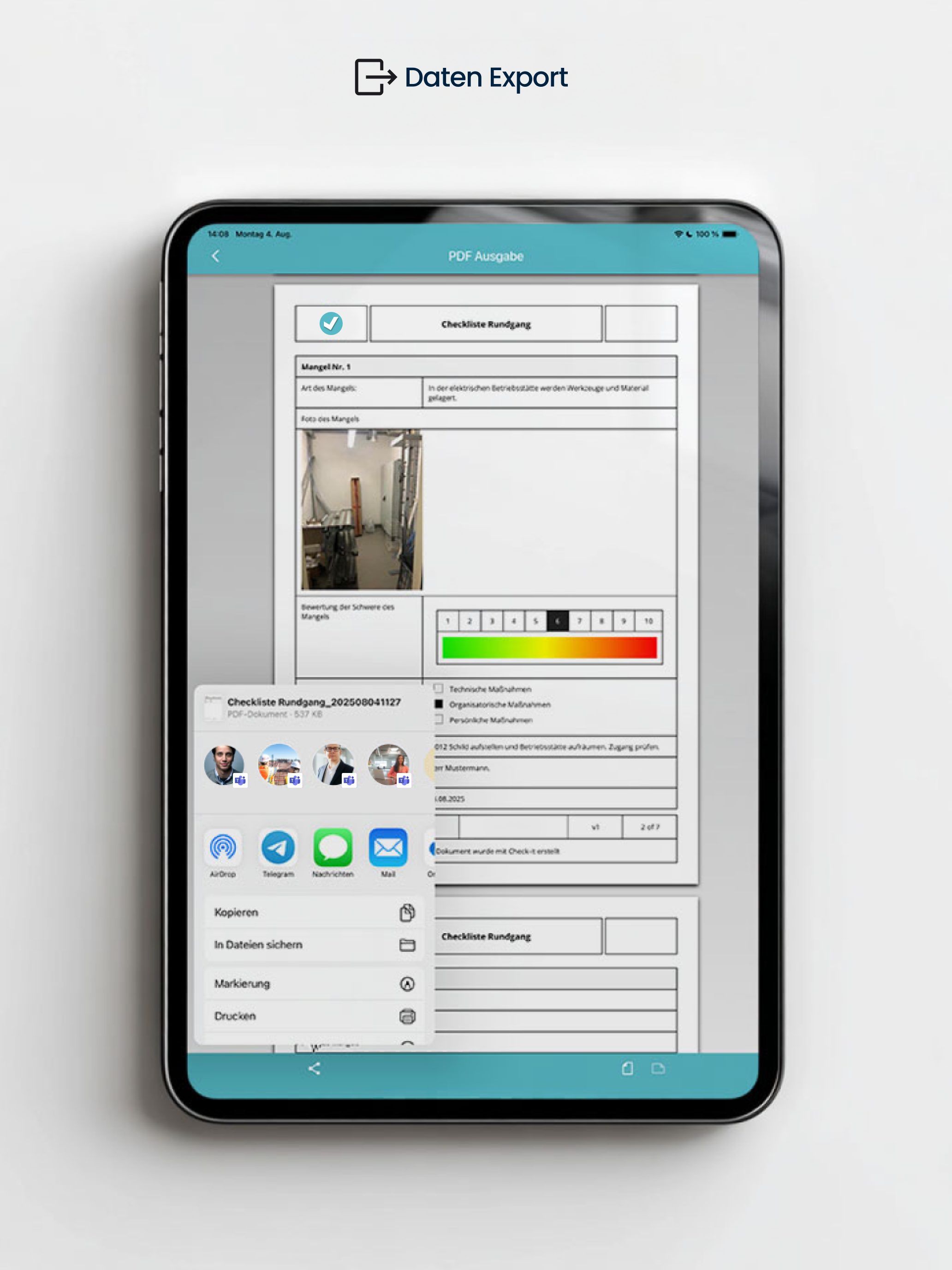 ROE Check-it tablet screenshot 7