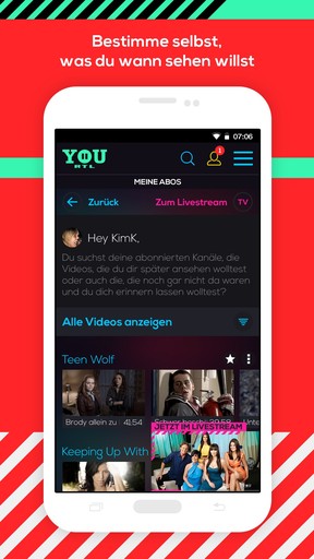 RTL II You screenshot 4 (public Android archive)